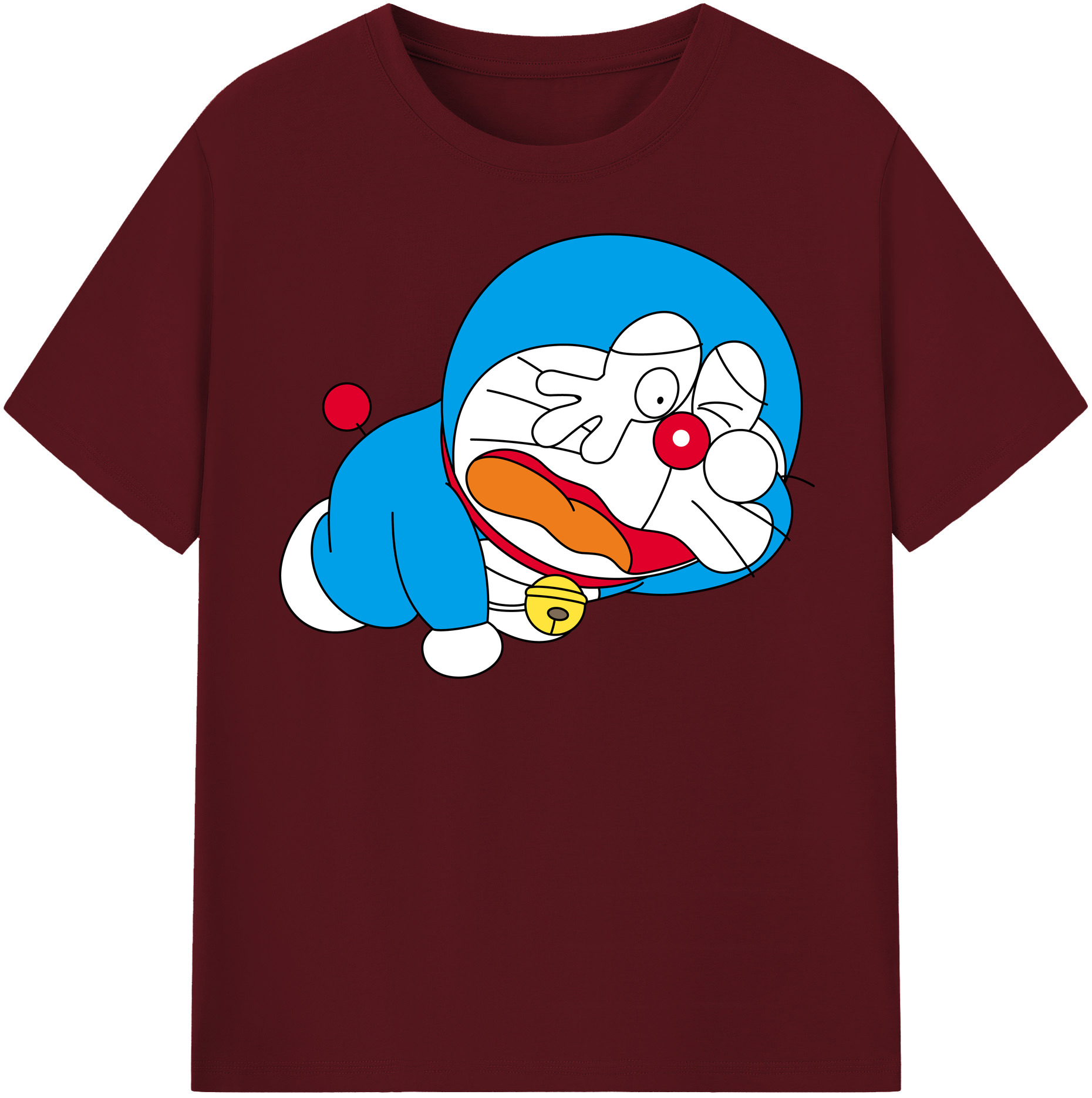 （画像用） ドラえもん Doraemon 綿100％半袖Tシャツ（フロントプリント）